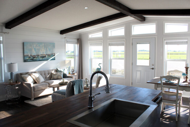 This Arbour Cottage boasts tons of natural lighting