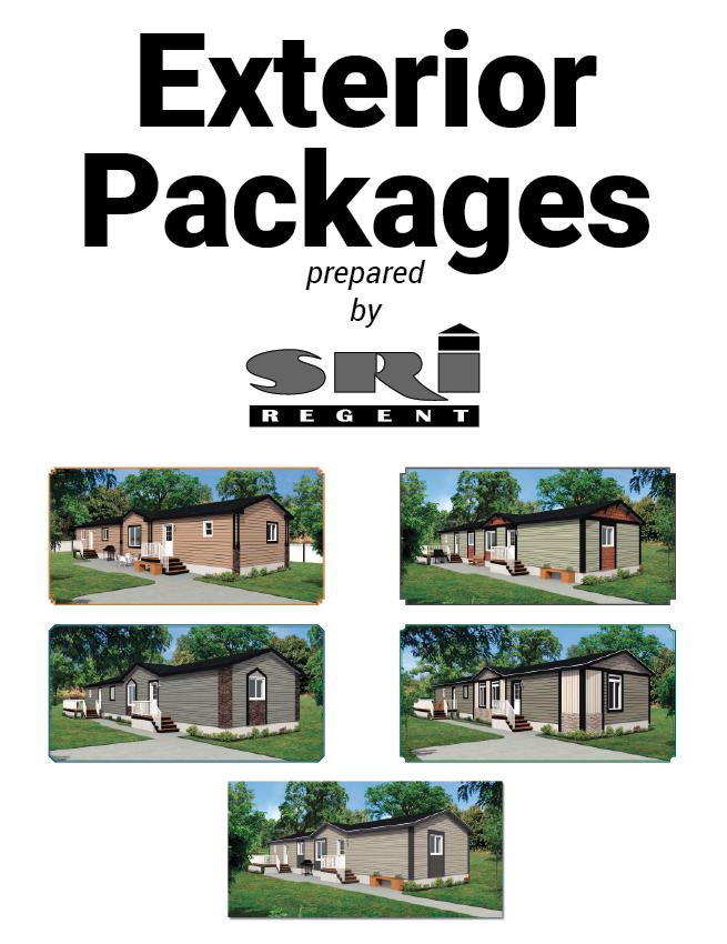 Exterior packages